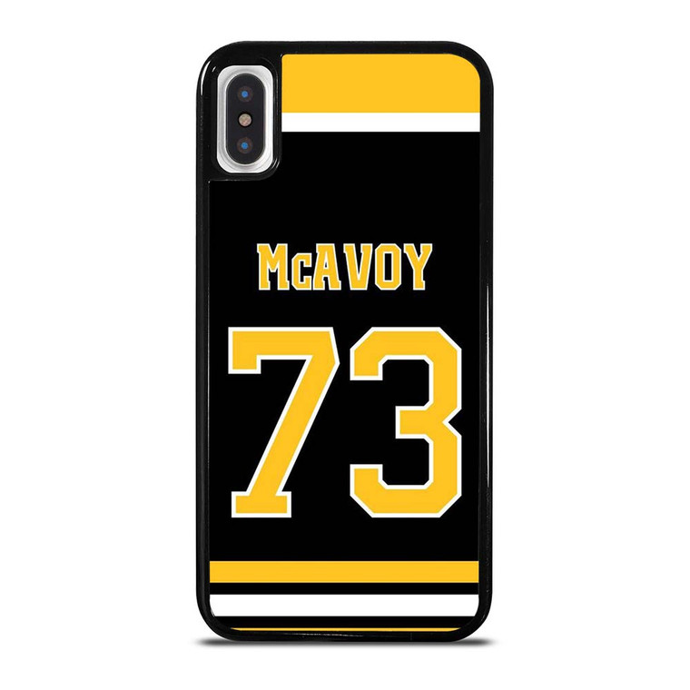 CHARLIE MCAVOY BOSTON BRUINS NHL iPhone X / XS Case Cover