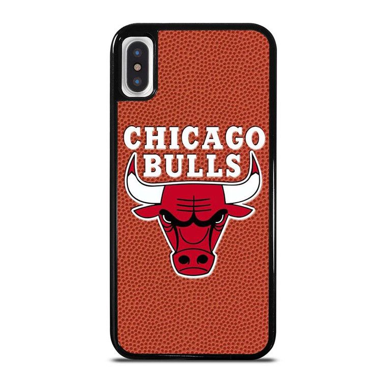 CHICAGO BULLS BASKETBALL EMBOSS iPhone X / XS Case Cover