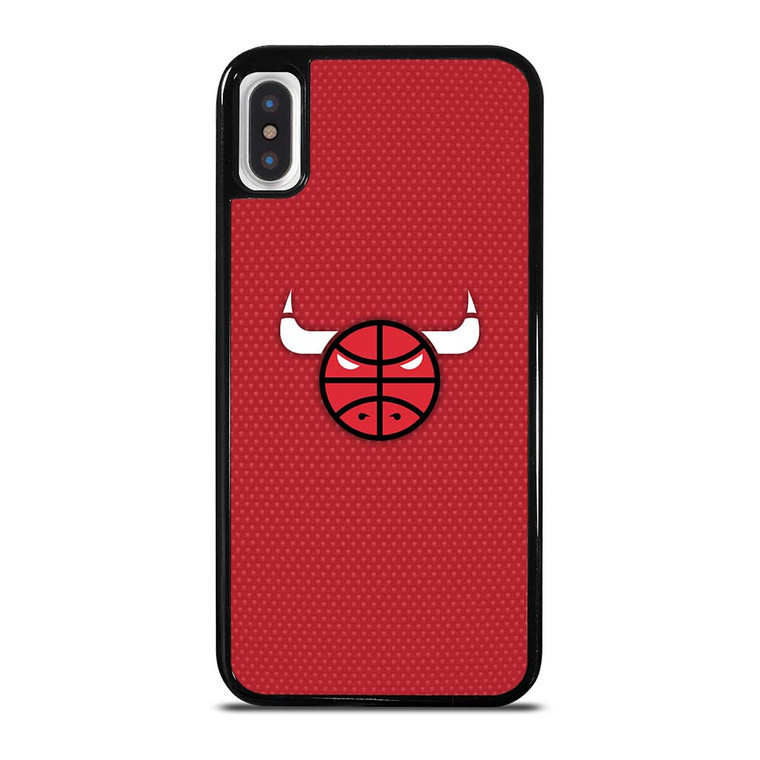 CHICAGO BULLS LOGO FAN ART iPhone X / XS Case Cover