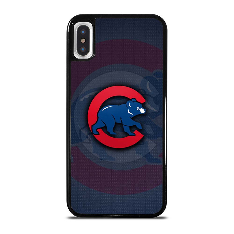 CHICAGO CUBS BEAR ICON iPhone X / XS Case Cover CHICAGO CUBS BEAR ICON iPhone X / XS Case Cover
