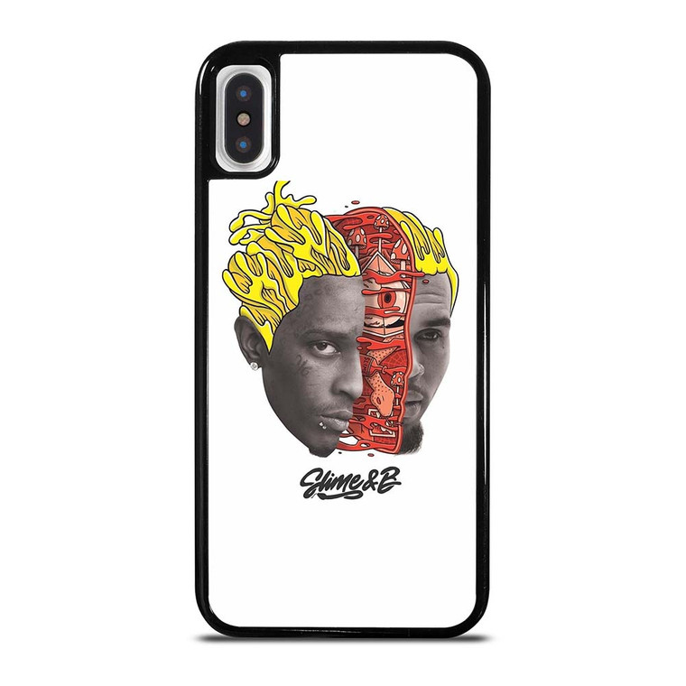 CHRIS BROWN YOUNG THUG SLIME & B iPhone X / XS Case Cover