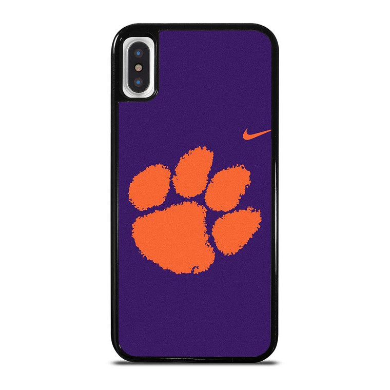 CLEMSON TIGERS SYMBOL NIKE iPhone X / XS Case Cover