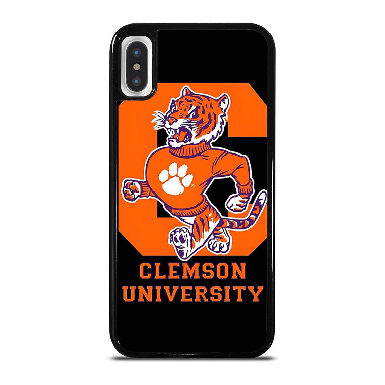 CLEMSON TIGERS UNIVERSITY ICON iPhone X / XS Case Cover