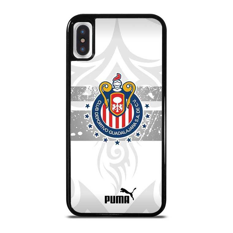 CLUB DEPORTIVO GUADALAJARA PUMA WHITE iPhone X / XS Case Cover