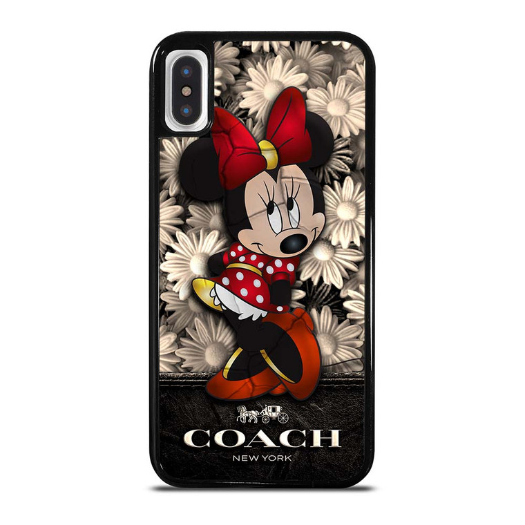 COACH FLOWER MINNIE MOUSE iPhone X / XS Case Cover