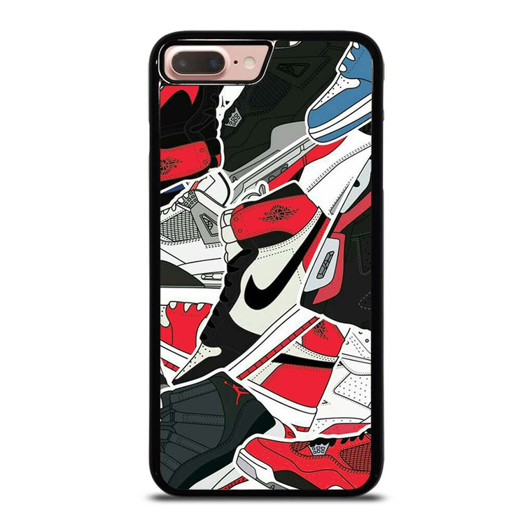 AIR JORDAN NIKE COLLAGE 2 iPhone 7 / 8 Plus Case Cover
