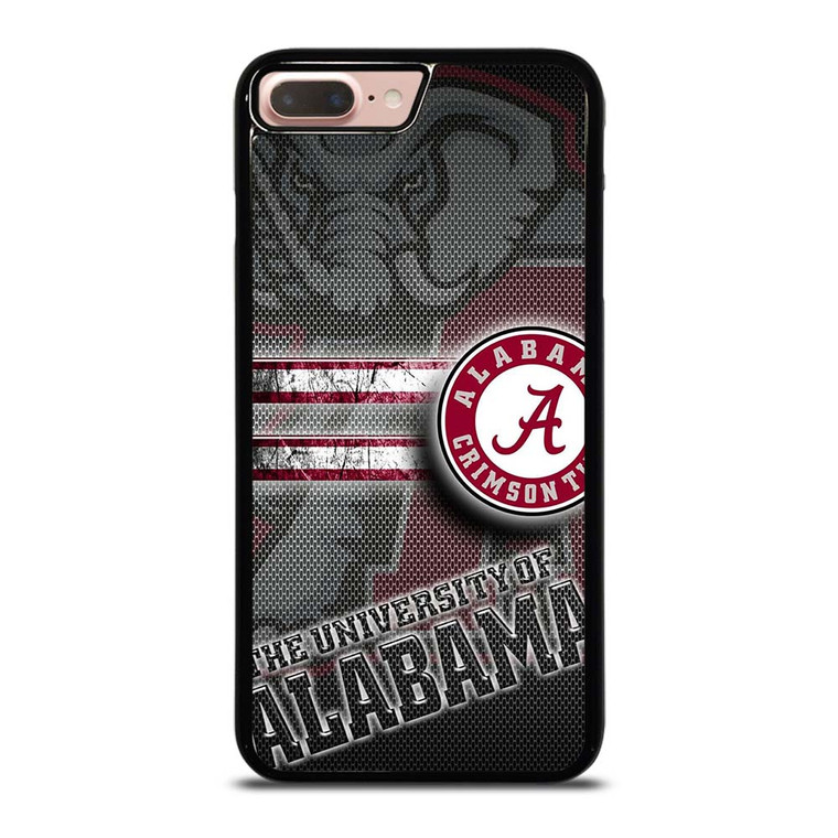 ALABAMA CRIMSON TIDE CARBON iPhone 7 / 8 Plus Case Cover