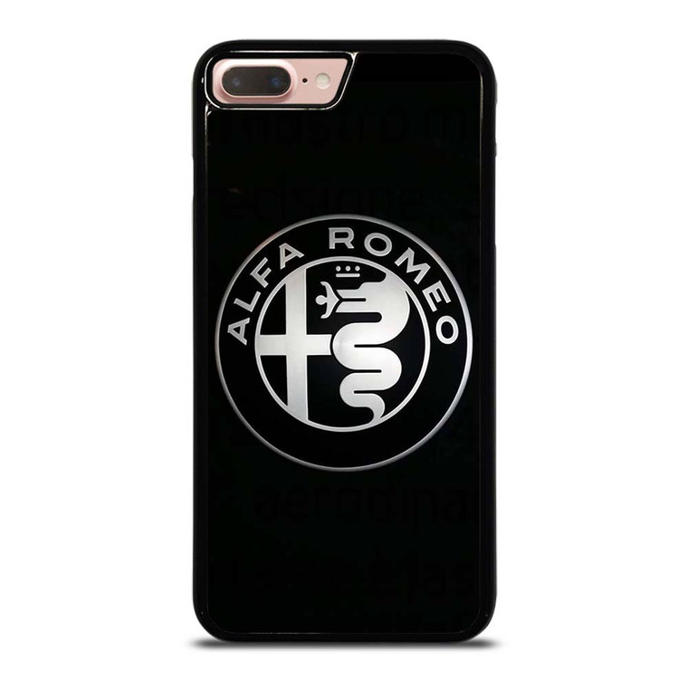 ALFA ROMEO METAL BLACK iPhone 7 / 8 Plus Case Cover