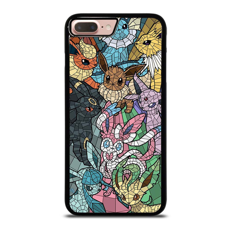 ALL POKEMON EEVEE MOZAIC iPhone 7 / 8 Plus Case Cover