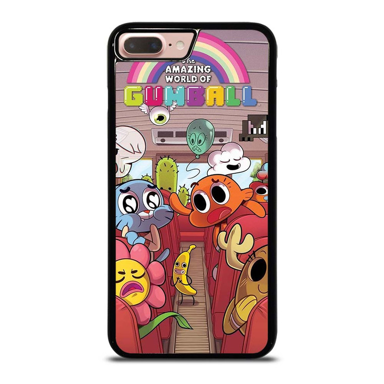 AMAZING WORLD OF GUMBALL CARTOON 2 iPhone 7 / 8 Plus Case Cover