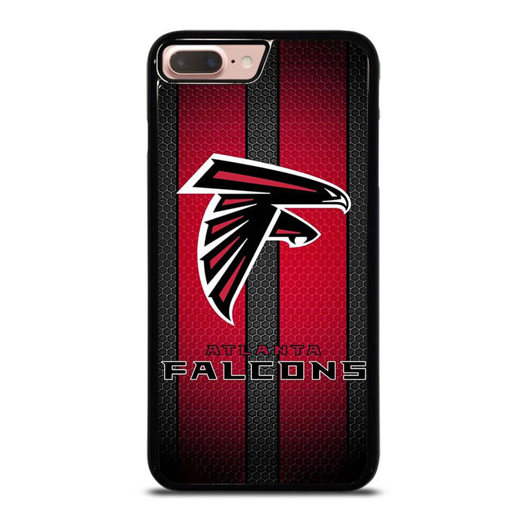 ATLANTA FALCONS METAL LOGO NFL iPhone 7 / 8 Plus Case Cover