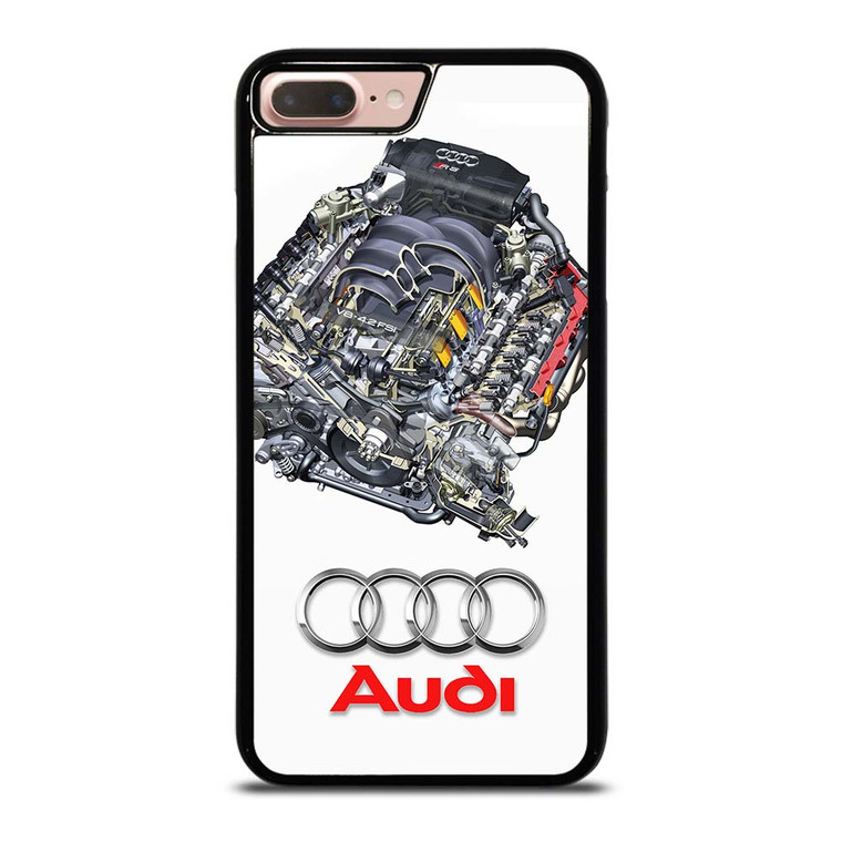 AUDI V8 FSI ENGINE LOGO iPhone 7 / 8 Plus Case Cover