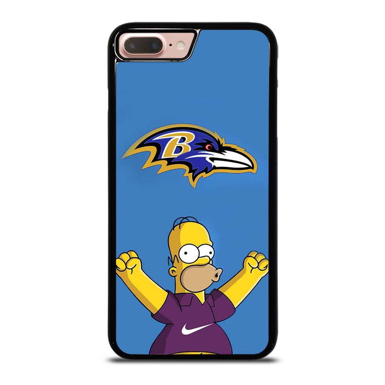 BALTIMORE RAVENS NIKE THE SIMPSONS iPhone 7 / 8 Plus Case Cover