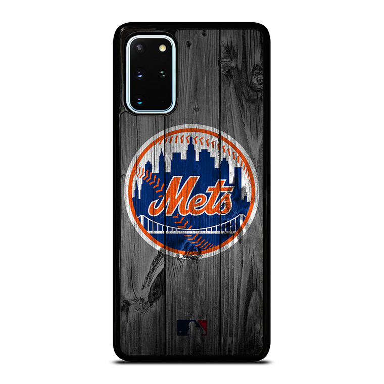 NEW YORK METS BASEBALL MLB WOOD LOGO Samsung Galaxy S20 Plus Case Cover