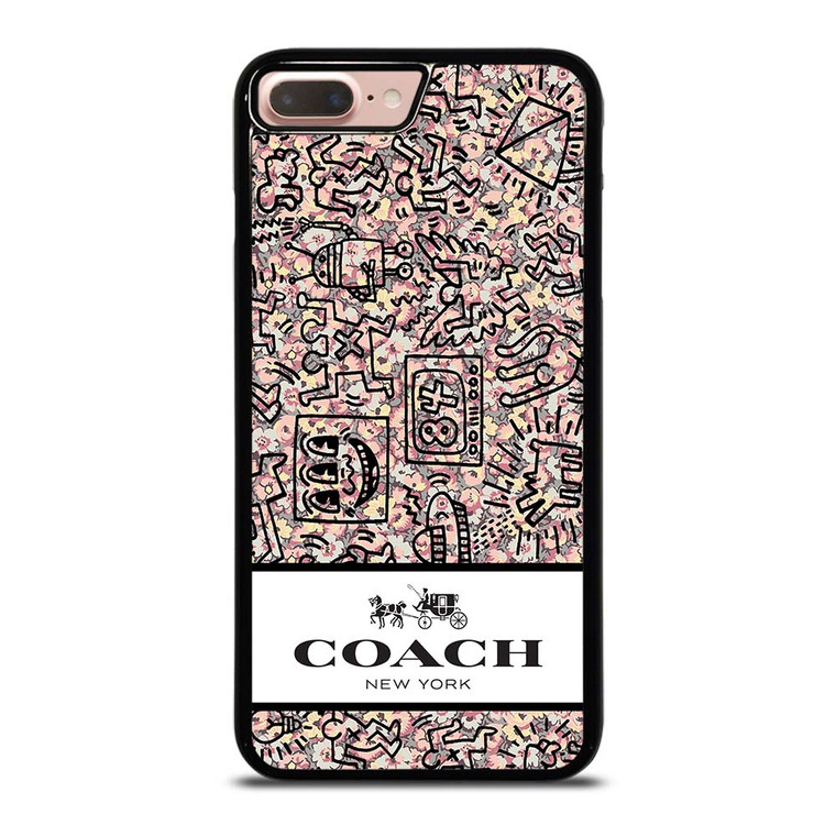 COACH NEW YORK ABSTRACK iPhone 7 / 8 Plus Case Cover