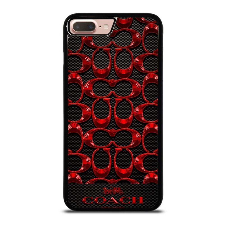 COACH NEW YORK CARBON iPhone 7 / 8 Plus Case Cover