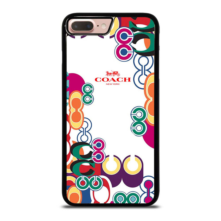 COACH NEW YORK COLOR iPhone 7 / 8 Plus Case Cover