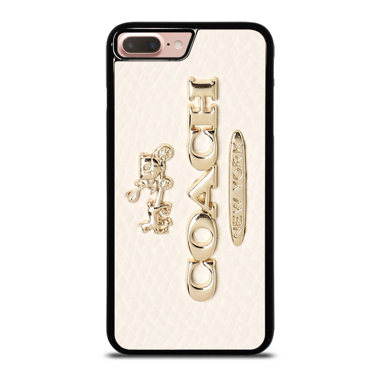 COACH PINK PATTERN MATE iPhone 7 / 8 Plus Case Cover