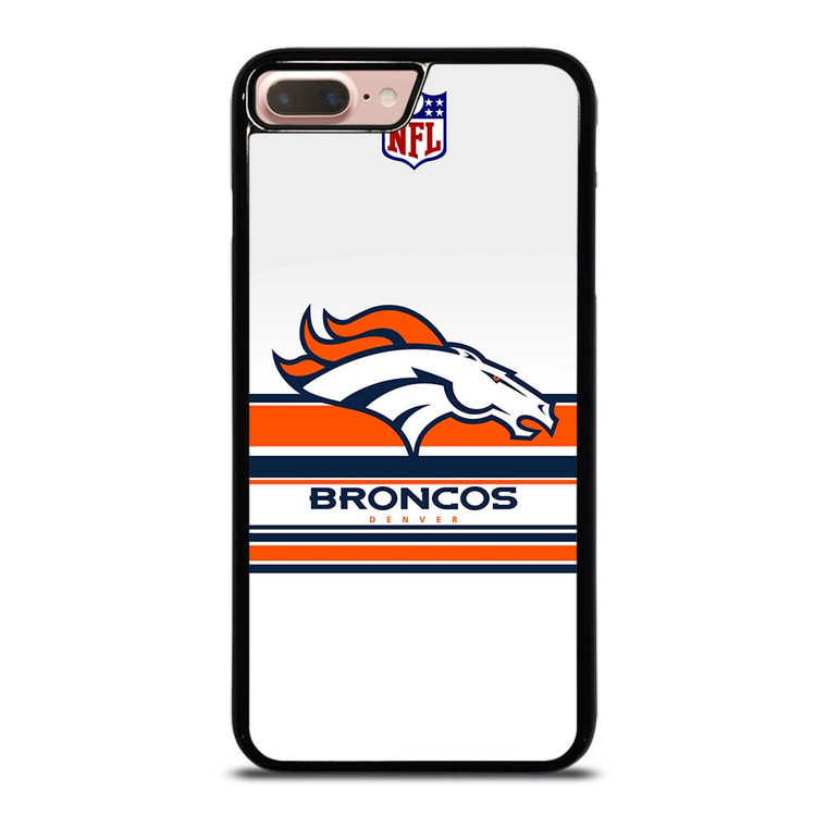 DENVER BRONCOS STRIPE LOGO iPhone 7 / 8 Plus Case Cover