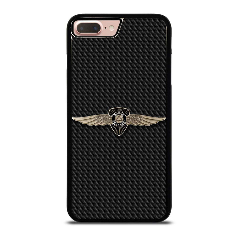 DODGE CAR BROTHERS BAGDE CARBON iPhone 7 / 8 Plus Case Cover