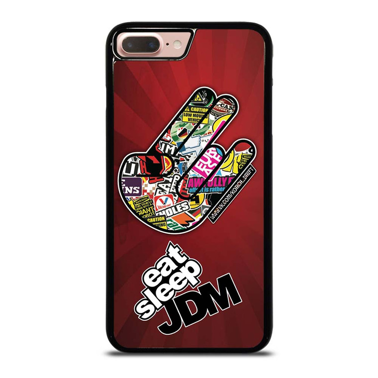 EAT SLEEP JDM LOGO iPhone 7 / 8 Plus Case Cover