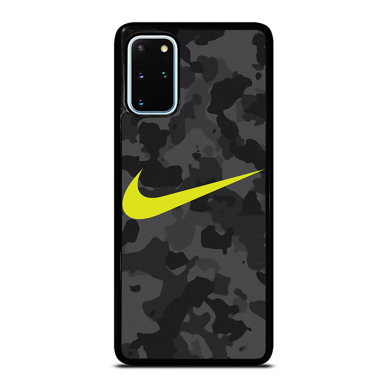 NIKE SWOOSH BLACK CAMO Samsung Galaxy S20 Plus Case Cover