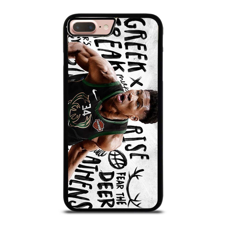 GIANNIS ANTETOKOUNMPO MILWAUKEE BUCKS 2 iPhone 7 / 8 Plus Case Cover