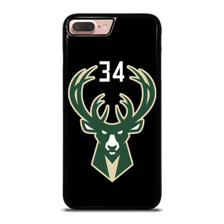 GIANNIS ANTETOKOUNMPO MILWAUKEE BUCKS LOGO iPhone 7 / 8 Plus Case Cover