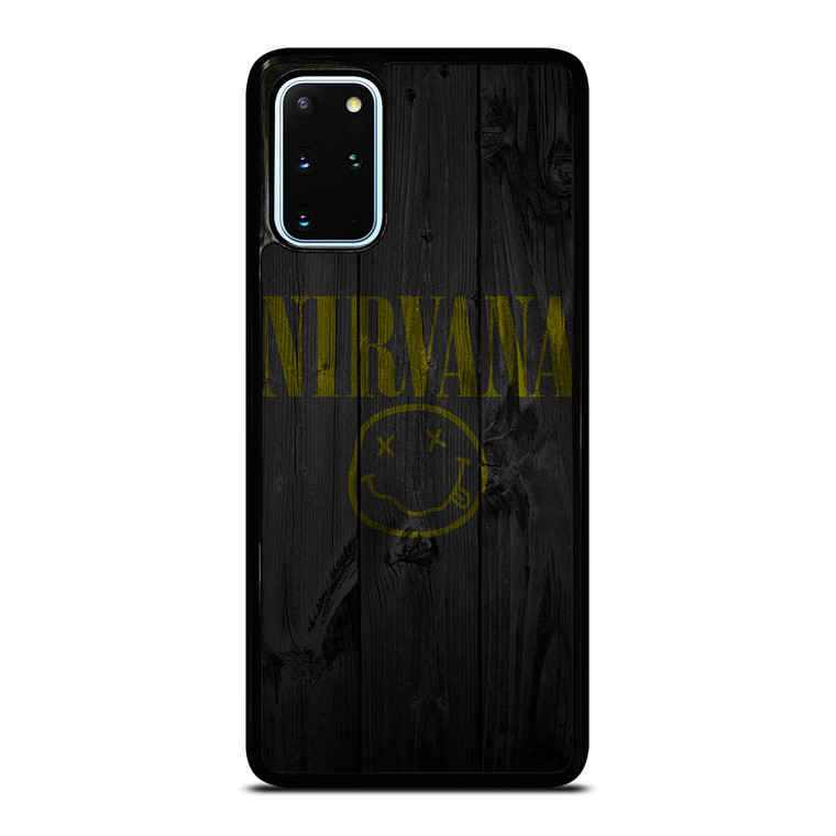 NIRVANA ROCK BAND WOODEN LOGO Samsung Galaxy S20 Plus Case Cover