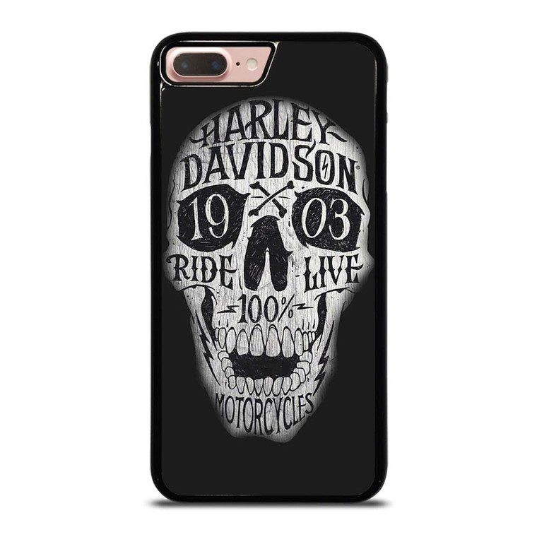 HARLEY DAVIDSON 1903 SKULL iPhone 7 / 8 Plus Case Cover