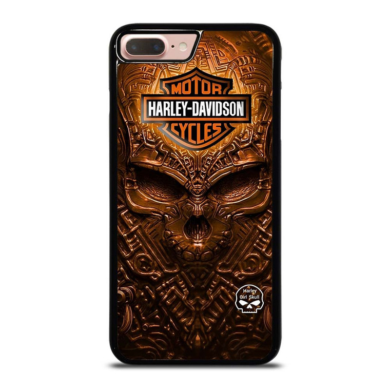HARLEY DAVIDSON SKULL METAL MOTOR iPhone 7 / 8 Plus Case Cover