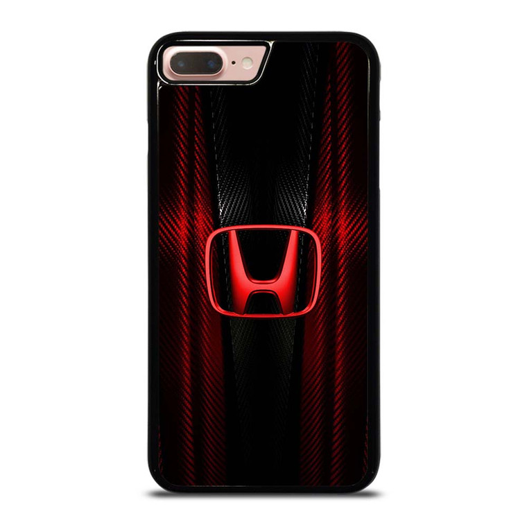 HONDA LOGO RED CARBON iPhone 7 / 8 Plus Case Cover