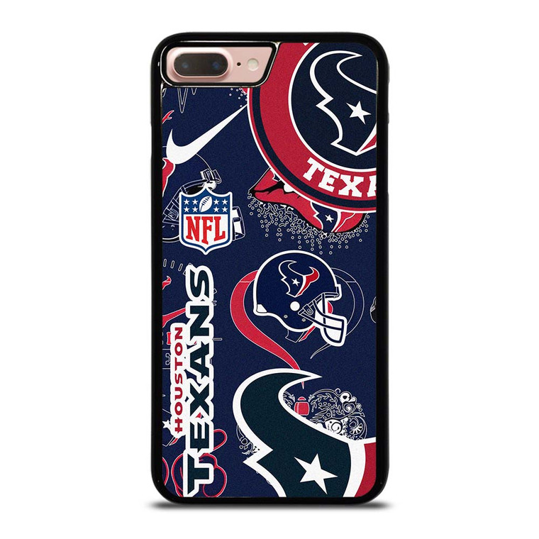 HOUSTON TEXANS NFL STICKER BOMB iPhone 7 / 8 Plus Case Cover