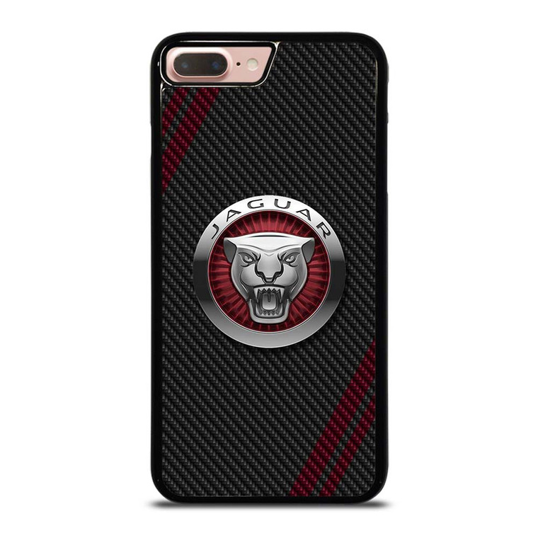 JAGUAR CARBON STRIPE LOGO iPhone 7 / 8 Plus Case Cover