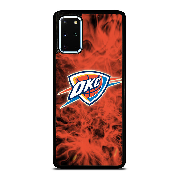 OKLAHOMA CITY THUNDERS BASKETBALL NBA FIRE Samsung Galaxy S20 Plus Case Cover