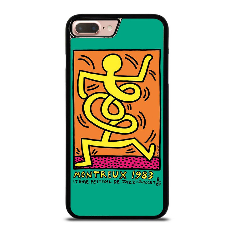 KEITH HARING MONTREUX 1983 iPhone 7 / 8 Plus Case Cover