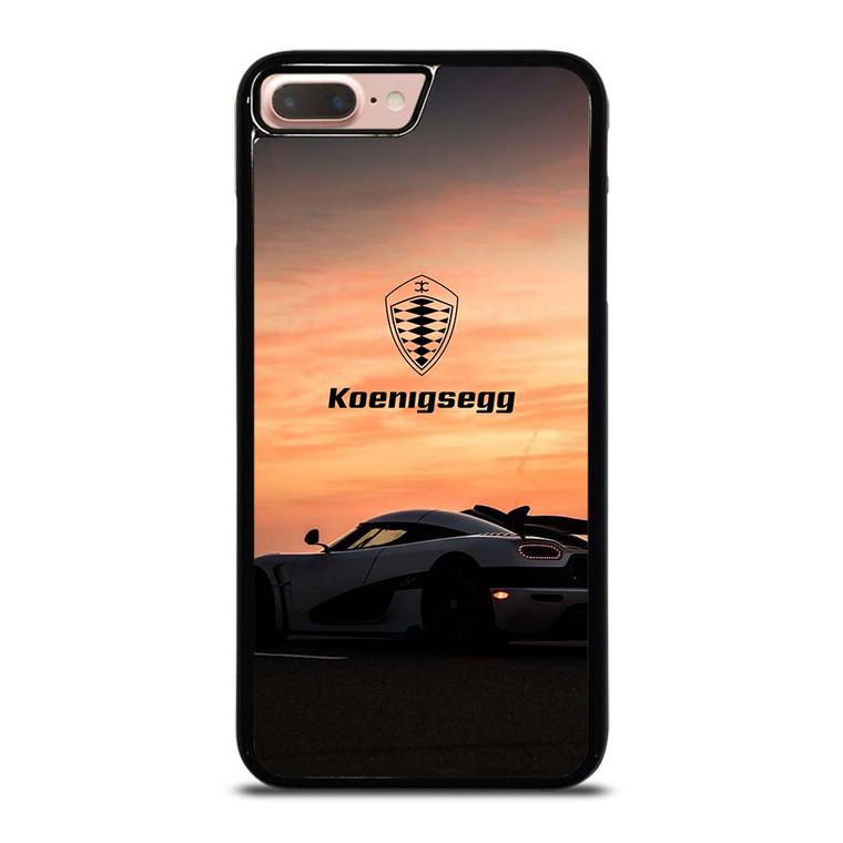 KOENIGSEGG CAR SUNSET LOGO iPhone 7 / 8 Plus Case Cover
