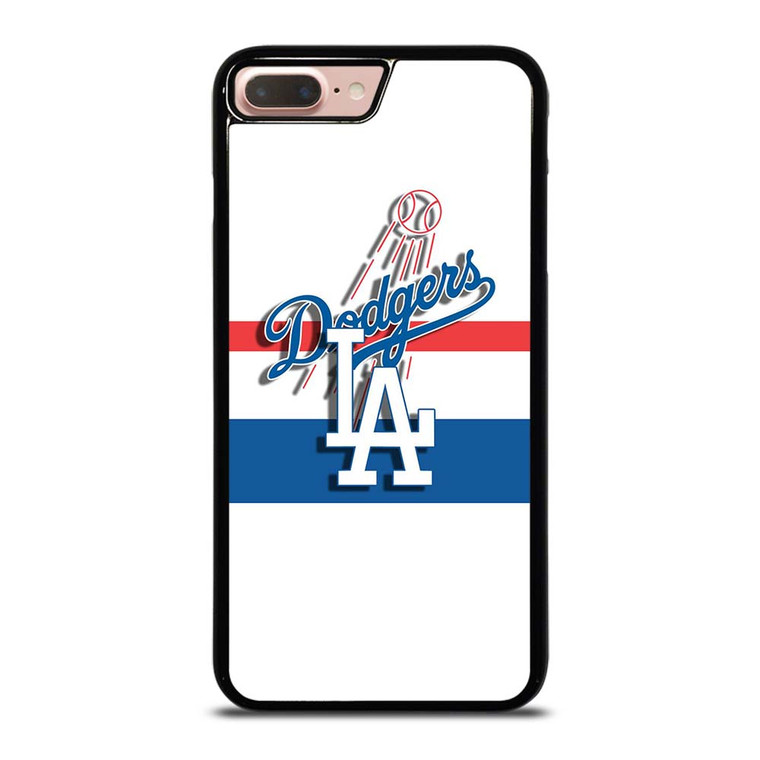 LA DODGERS WHITE STIPS iPhone 7 / 8 Plus Case Cover