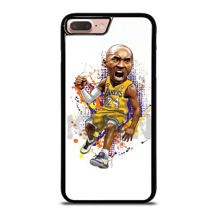 LA LAKERS KOBE BRYANT CARTOON iPhone 7 / 8 Plus Case Cover