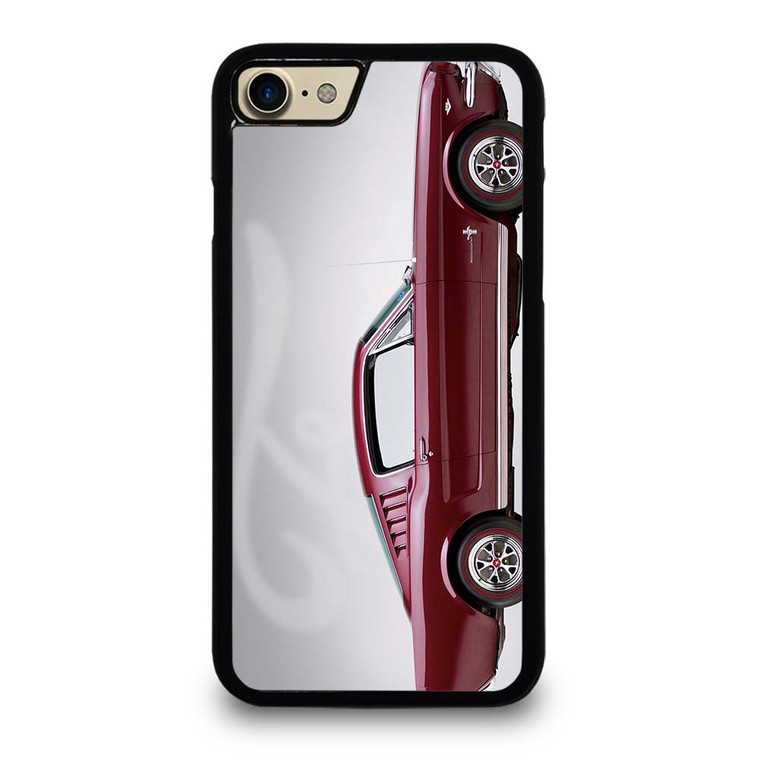 1965 FORD MUSTANG RED CAR iPhone 7 / 8 Case Cover