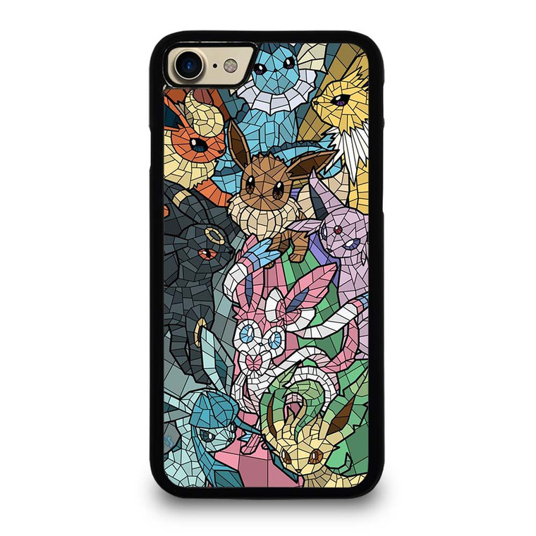 ALL POKEMON EEVEE MOZAIC iPhone 7 / 8 Case Cover