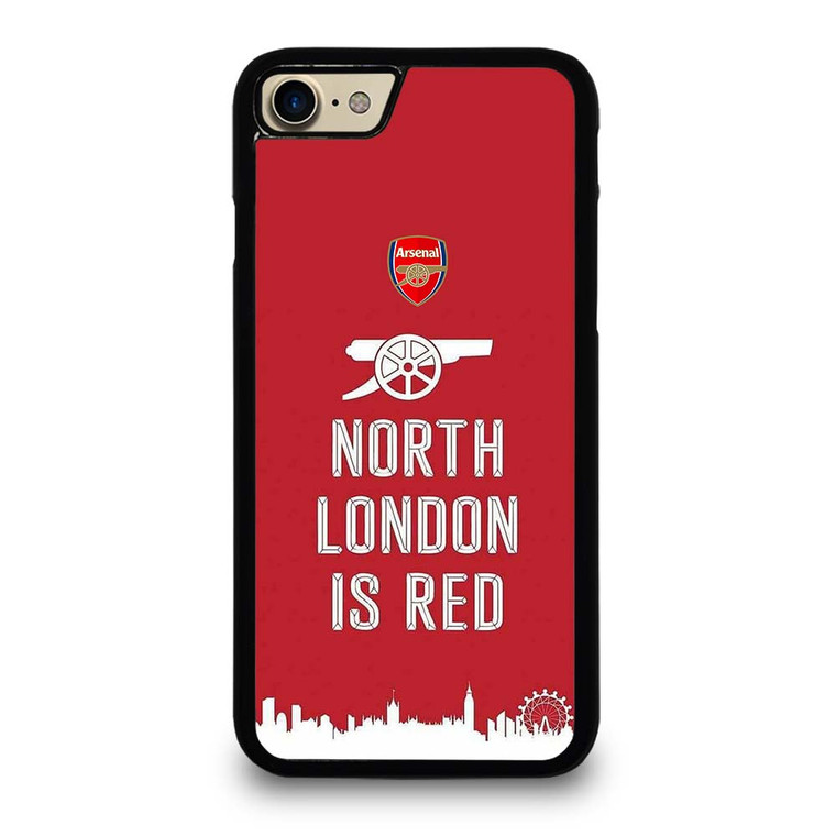 ARSENAL NORTH LONDON IS RED 2 iPhone 7 / 8 Case Cover