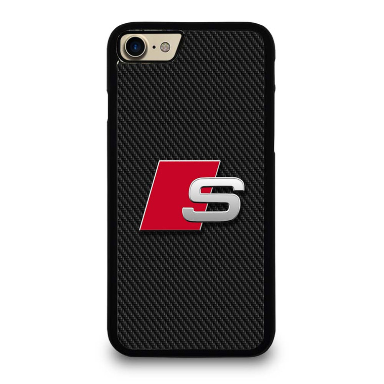 AUDI S CARBON LOGO iPhone 7 / 8 Case Cover