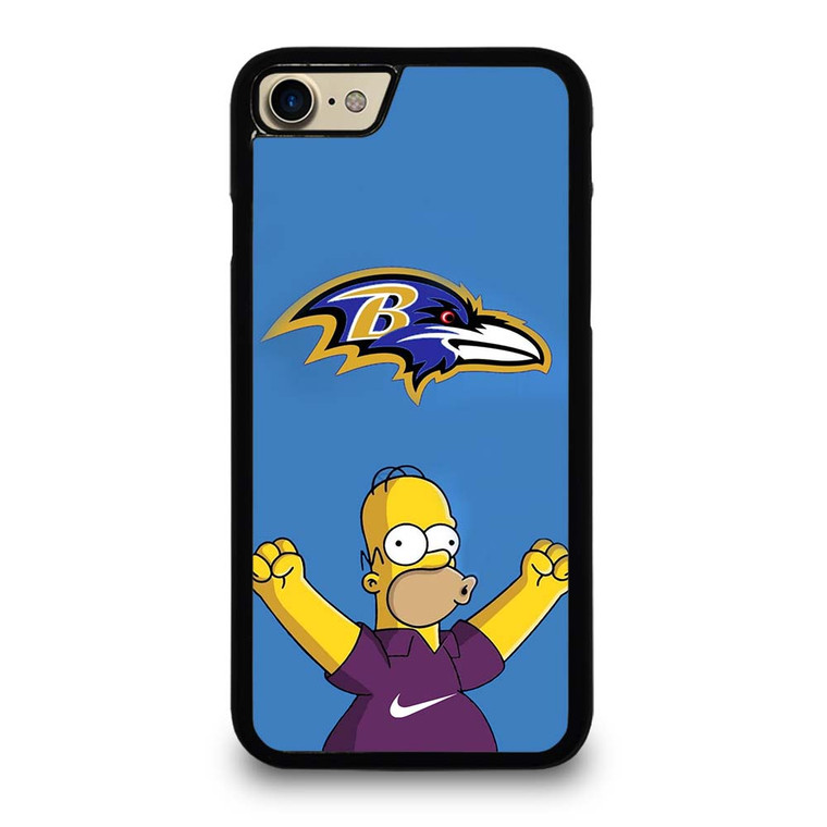 BALTIMORE RAVENS NIKE THE SIMPSONS iPhone 7 / 8 Case Cover