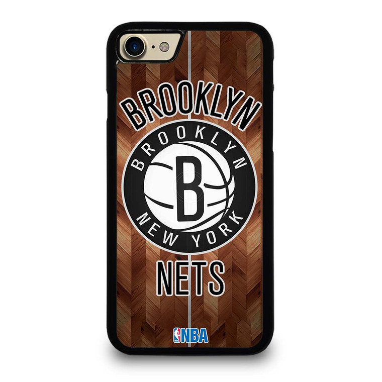 BROOKLYN NETS WOODEN LOGO iPhone 7 / 8 Case Cover