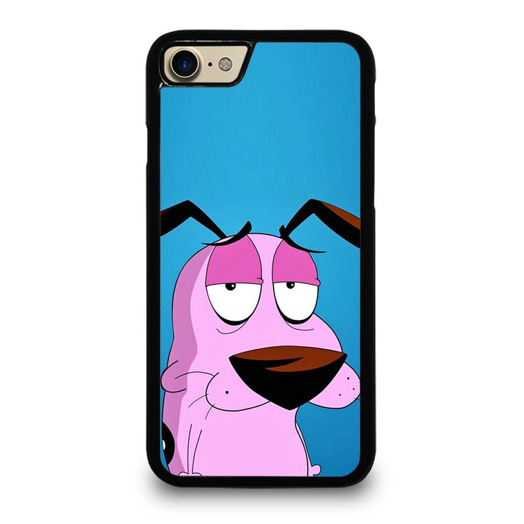 CARTOON COURAGE THE COWARDLY DOG iPhone 7 / 8 Case Cover