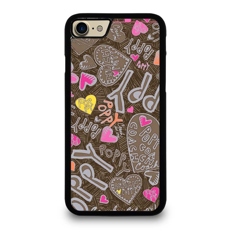 COACH NEW YORK NEW POOPY iPhone 7 / 8 Case Cover