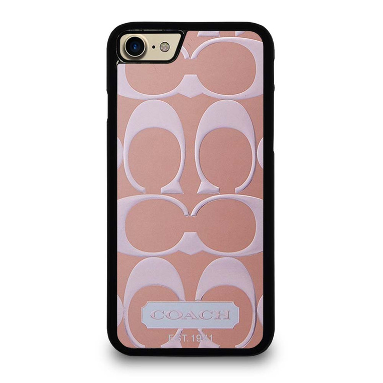 COACH NEW YORK PINK PATTERN iPhone 7 / 8 Case Cover