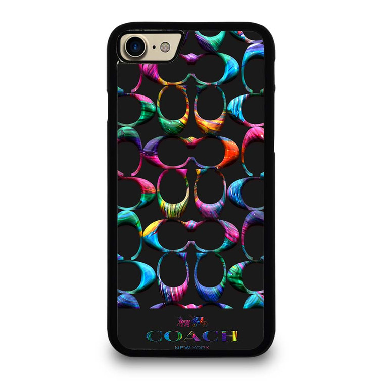 COACH NEW YORK RAINBOW 2 iPhone 7 / 8 Case Cover