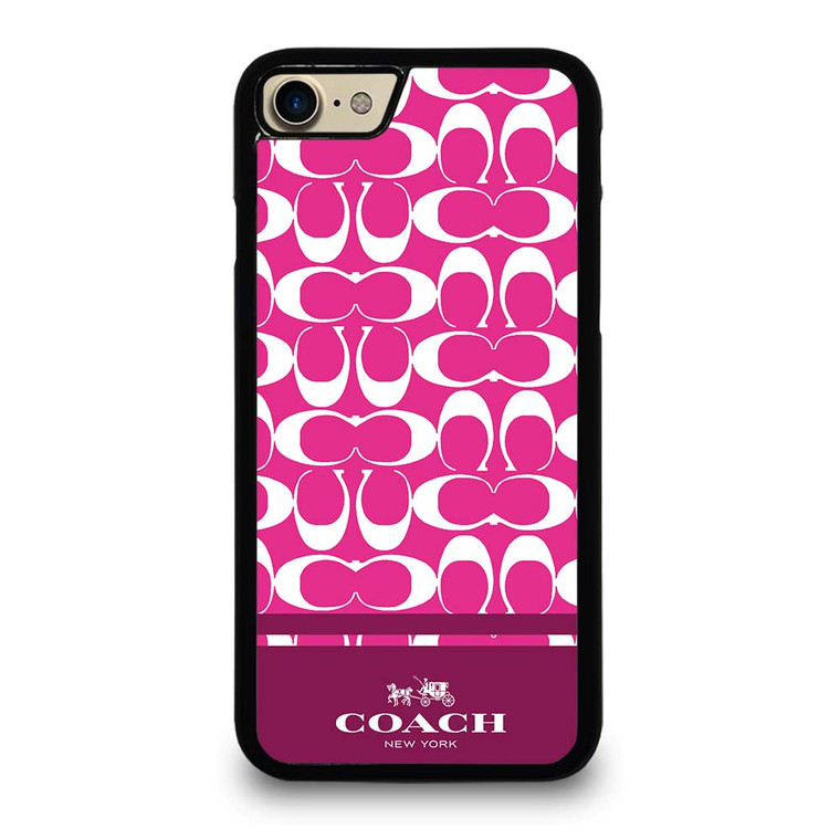 COACH PINK NEW YORK iPhone 7 / 8 Case Cover